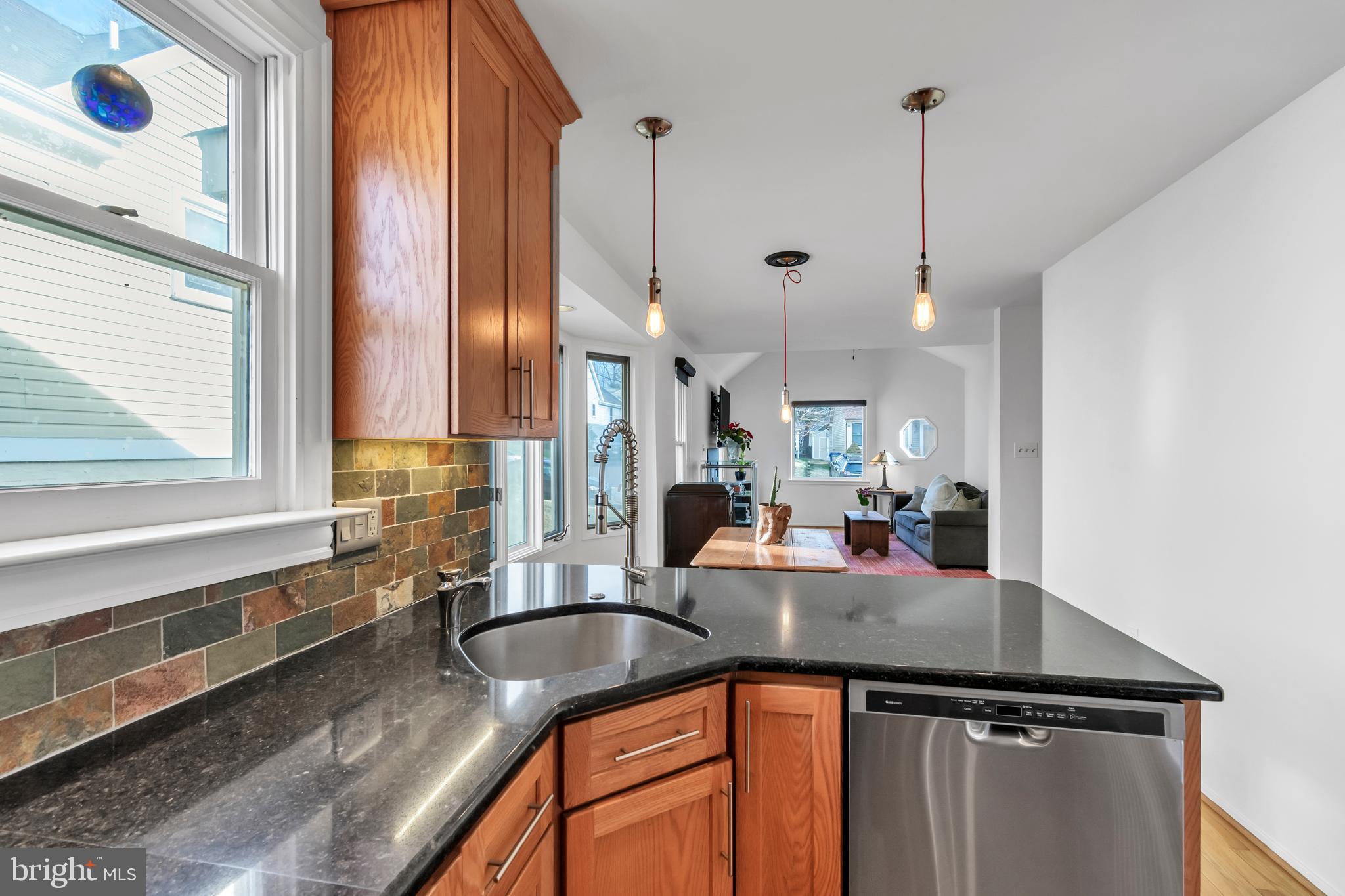 10019 Pratt Place Silver Spring, MD 20910 - Photo 13 of 28 Kitchen
(Dining Room and Living Room visible)