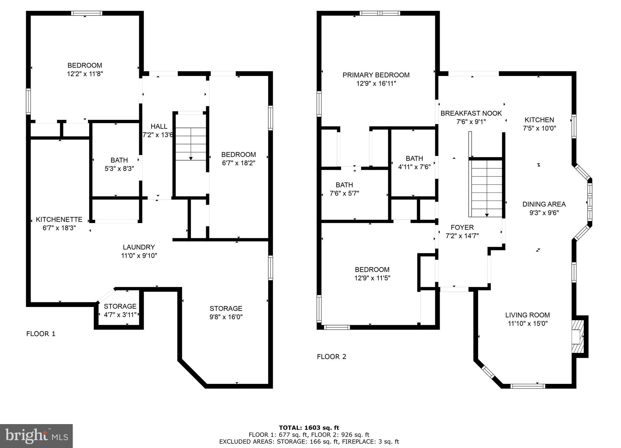 10019 Pratt Place Silver Spring, MD 20910 - Photo 28 of 28 Both Floor Plans