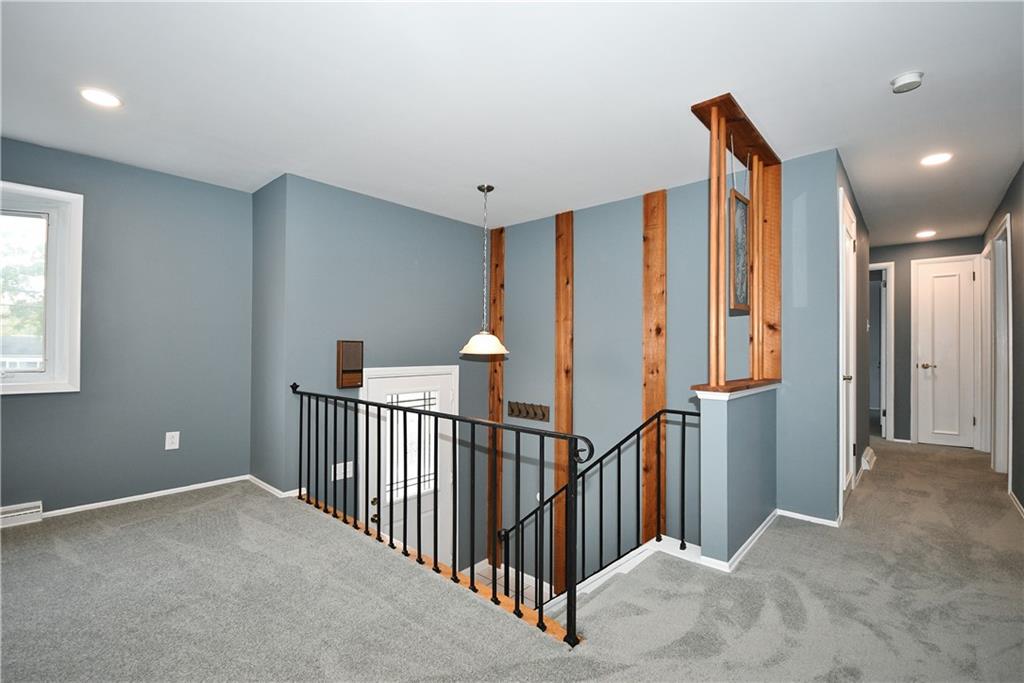 177 Parkedge Road Pittsburgh, PA 15220 - Photo 4 of 25 Freshly painted main living space with brand, spanking new carpet throughout the first floor, stairs and game room!