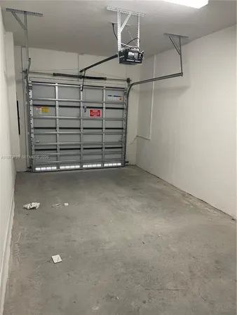 a view of a room with an empty space