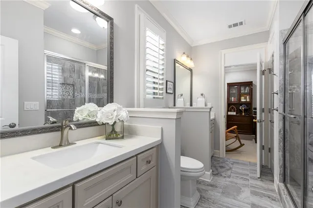 a view of a dining area with furniture and wooden floor