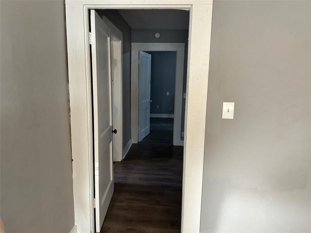930 Cantrell Road Marble Hill, GA 30148 - Photo 11 of 37 a view of a hallway with a wooden door