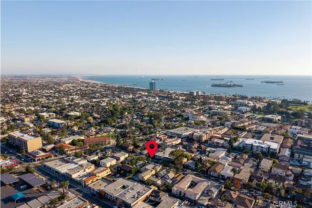 a front view of a building with street