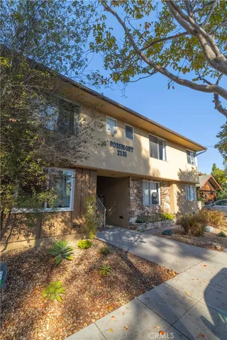 front view of house with a street