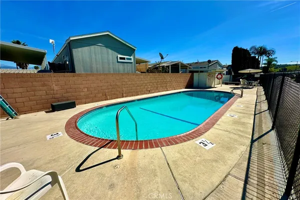 a view of a swimming pool