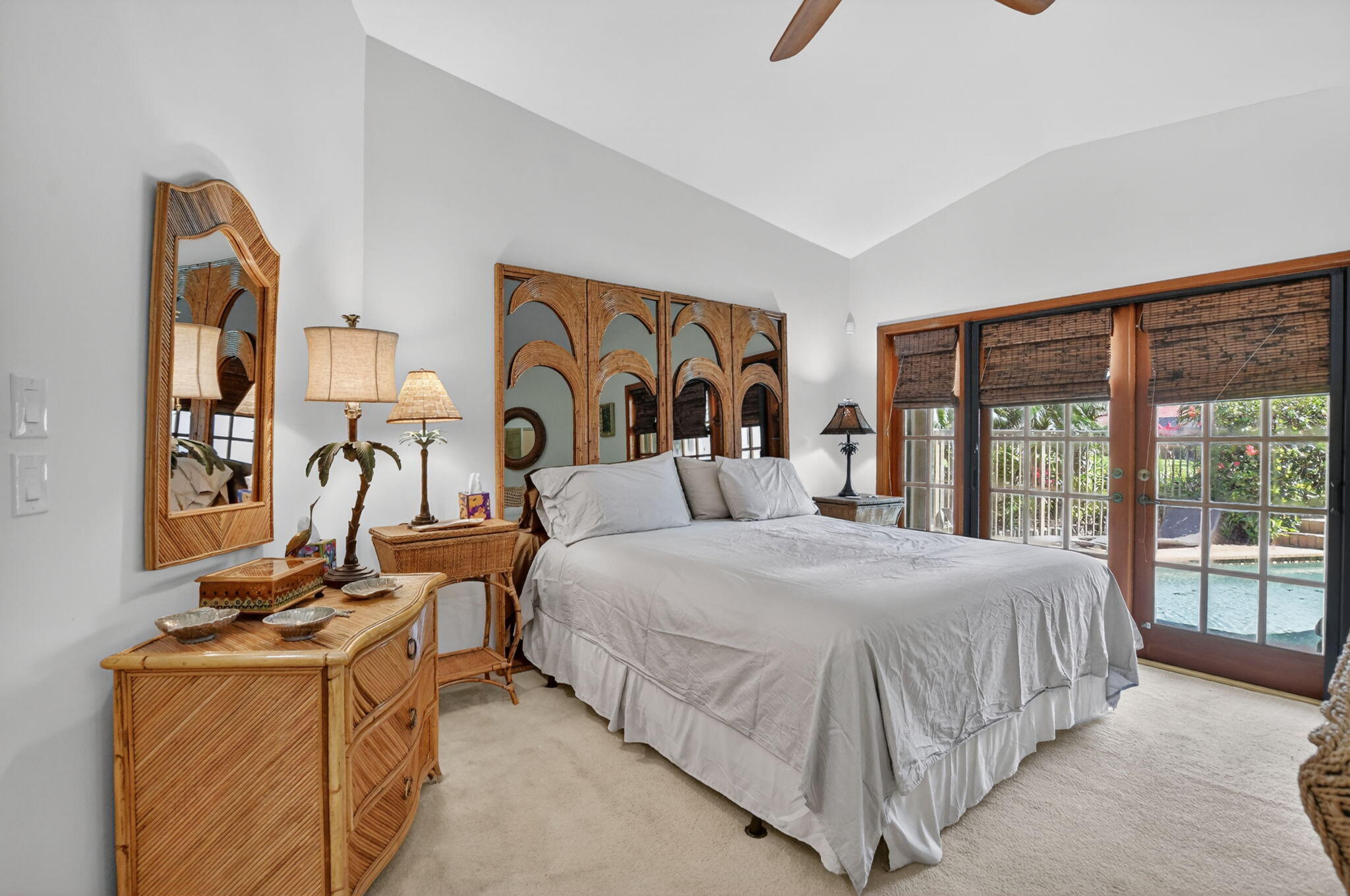 22519 Esplanada Circle, Unit W Boca Raton, FL 33433 - Photo 28 of 57 a bedroom with bed and glass windows