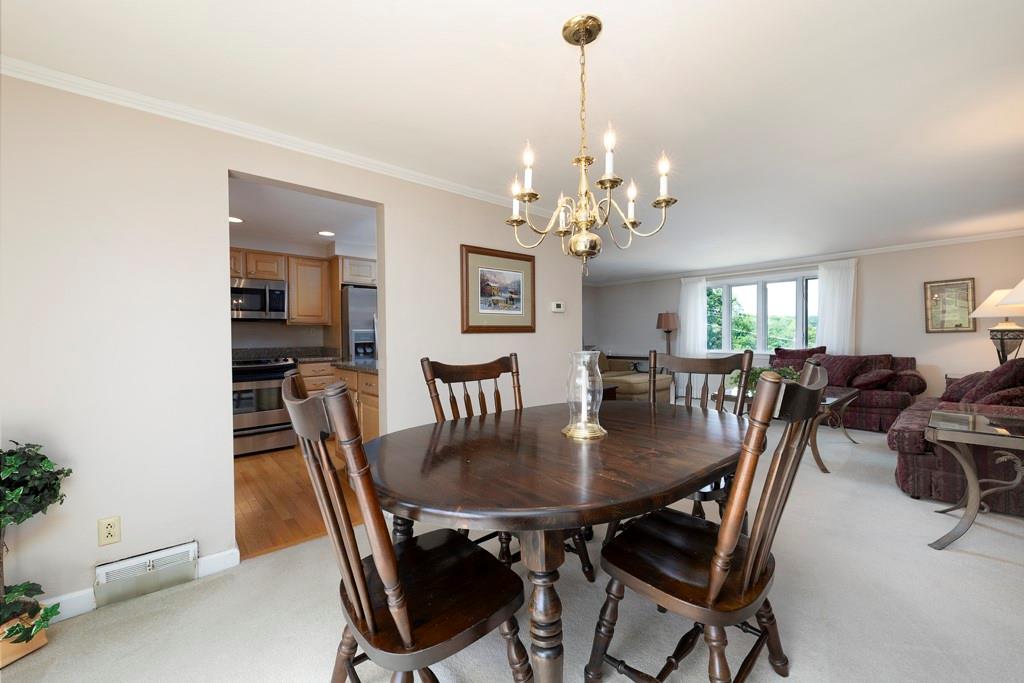 11 Crestwood Drive Cecil, PA 15321 - Photo 11 of 30 a view of a dining room with furniture and chandelier