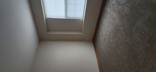 a view of a small space