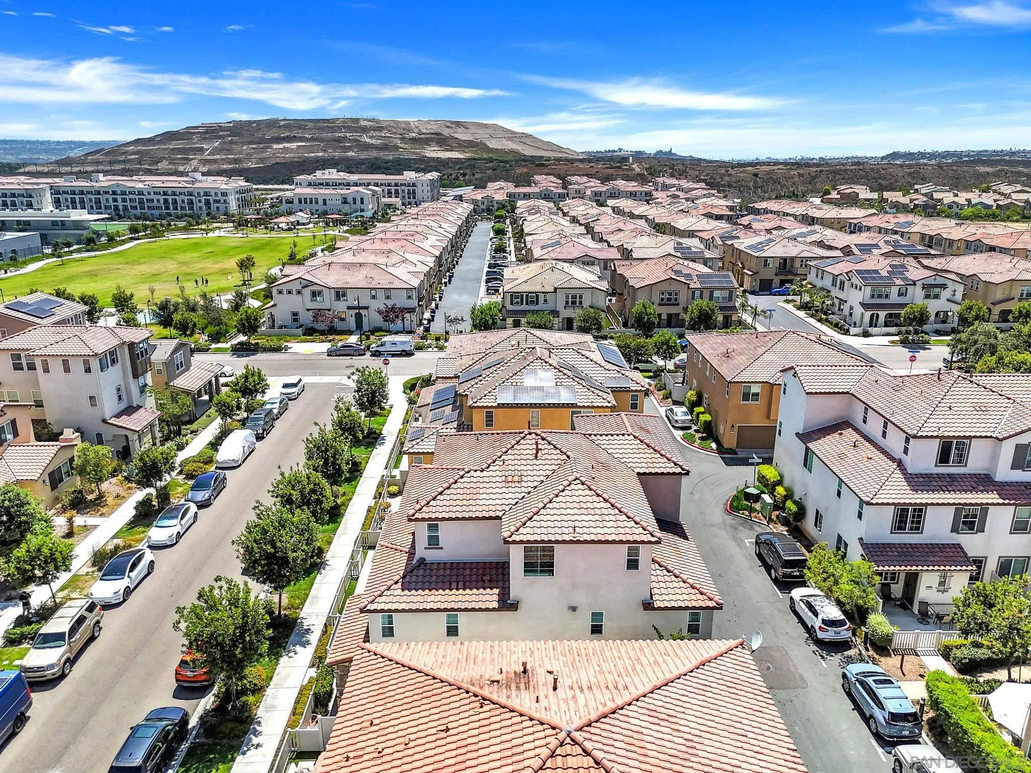 1319 Keck Road Chula Vista, CA 91913 - Photo 26 of 49 an aerial view of residential houses with outdoor space
