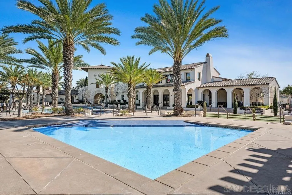 1319 Keck Road Chula Vista, CA 91913 - Photo 41 of 49 a front view of house with yard and swimming pool