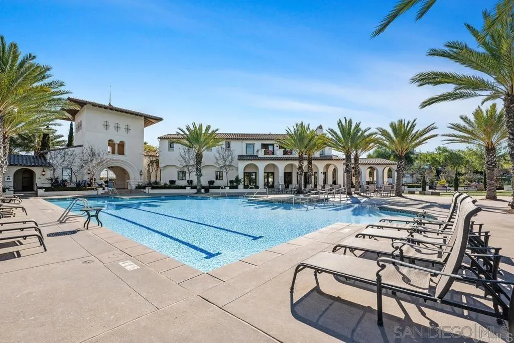 1319 Keck Road Chula Vista, CA 91913 - Photo 44 of 49 a swimming pool with outdoor seating and a potted plant