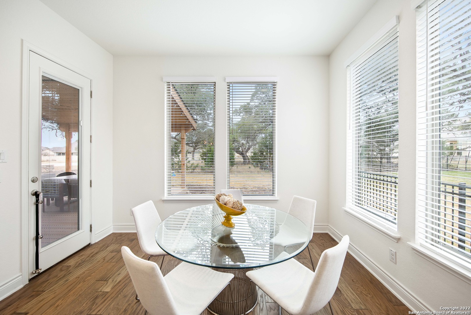 106 Milagro Boerne, TX 78006 - Photo 12 of 29 a dining room with furniture and window