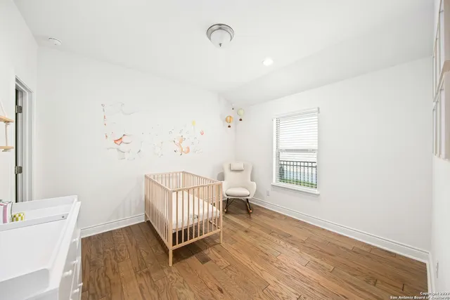 a view of livingroom with furniture and wooden floor