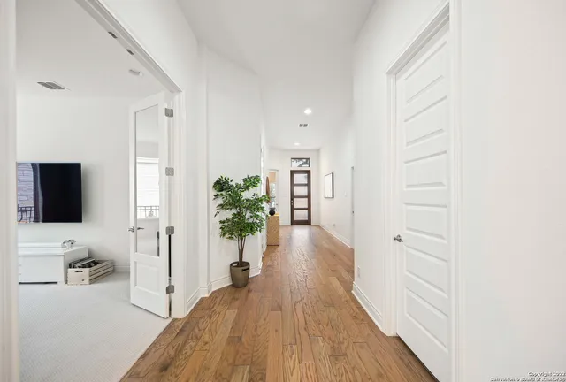 a view of a living room