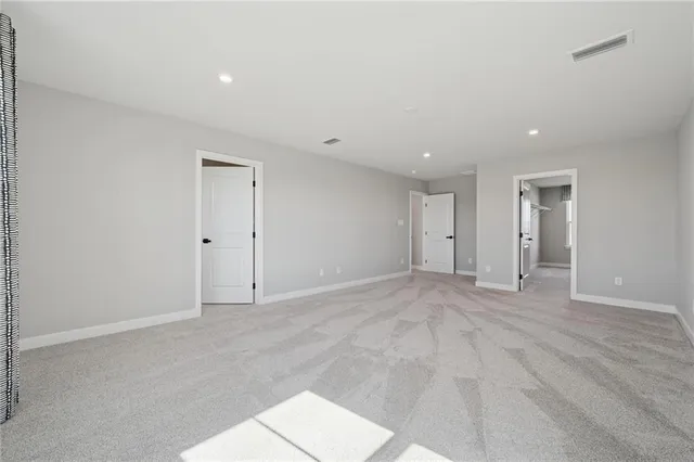 a view of empty room