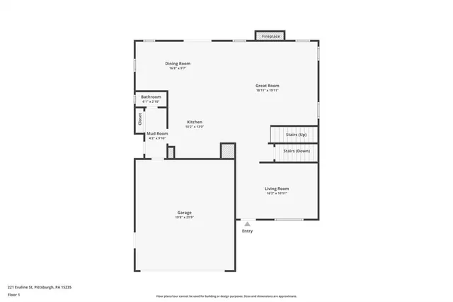 a picture of a bench in a white house