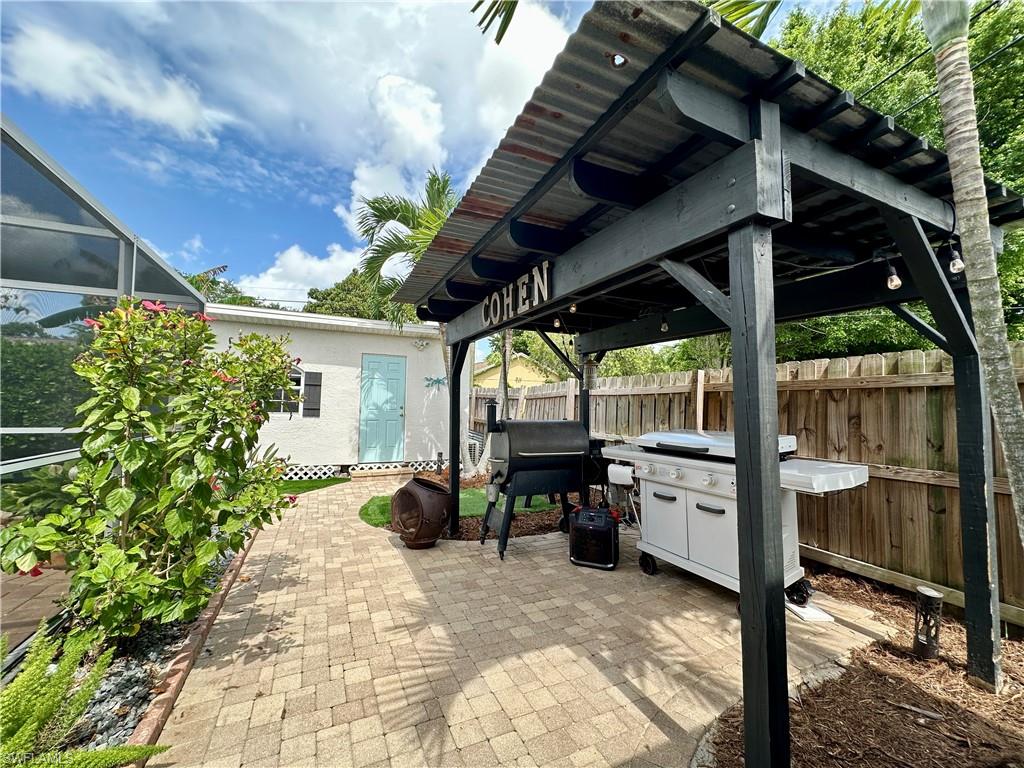 17444 Ingram Road Fort Myers, FL 33967 - Photo 14 of 27 Gazibo leading to Cabana!