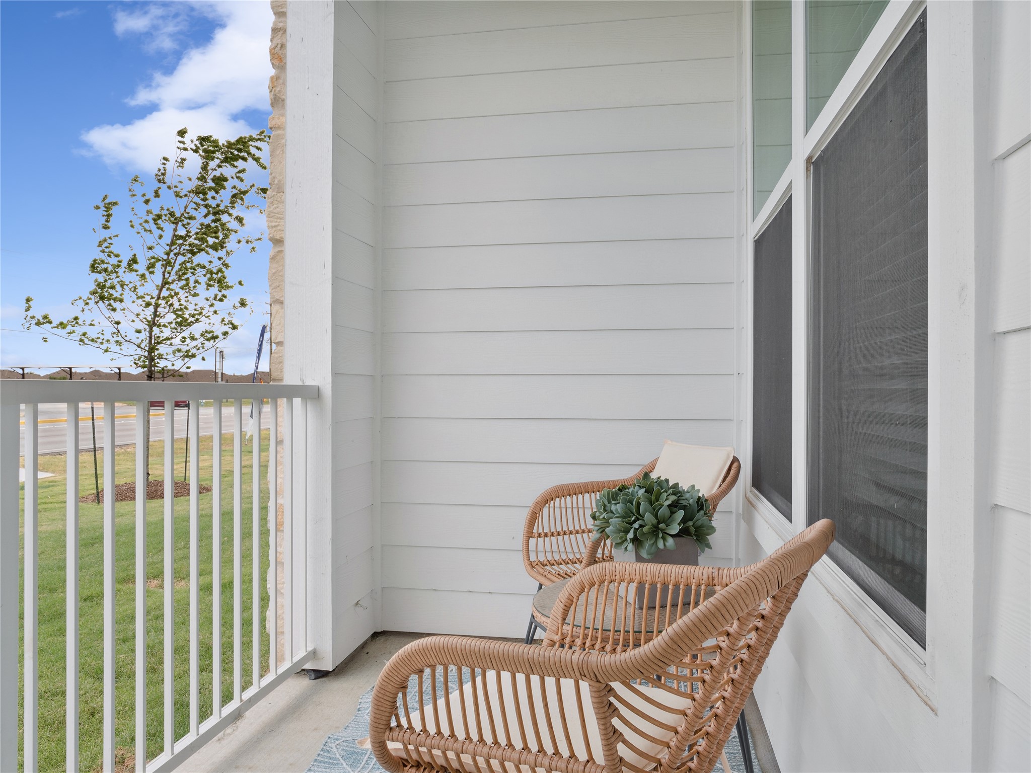 23100 Clay Road, Unit C 1114 Katy, TX 77493 - Photo 13 of 13 a view of a balcony with furniture