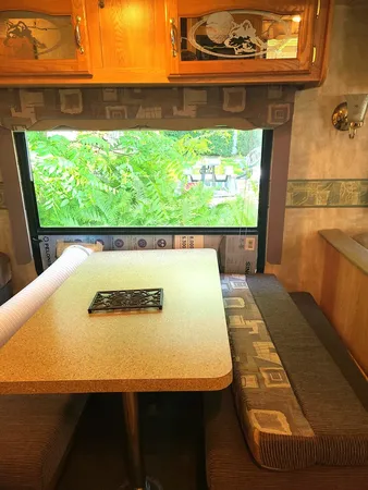 a view of wooden floor