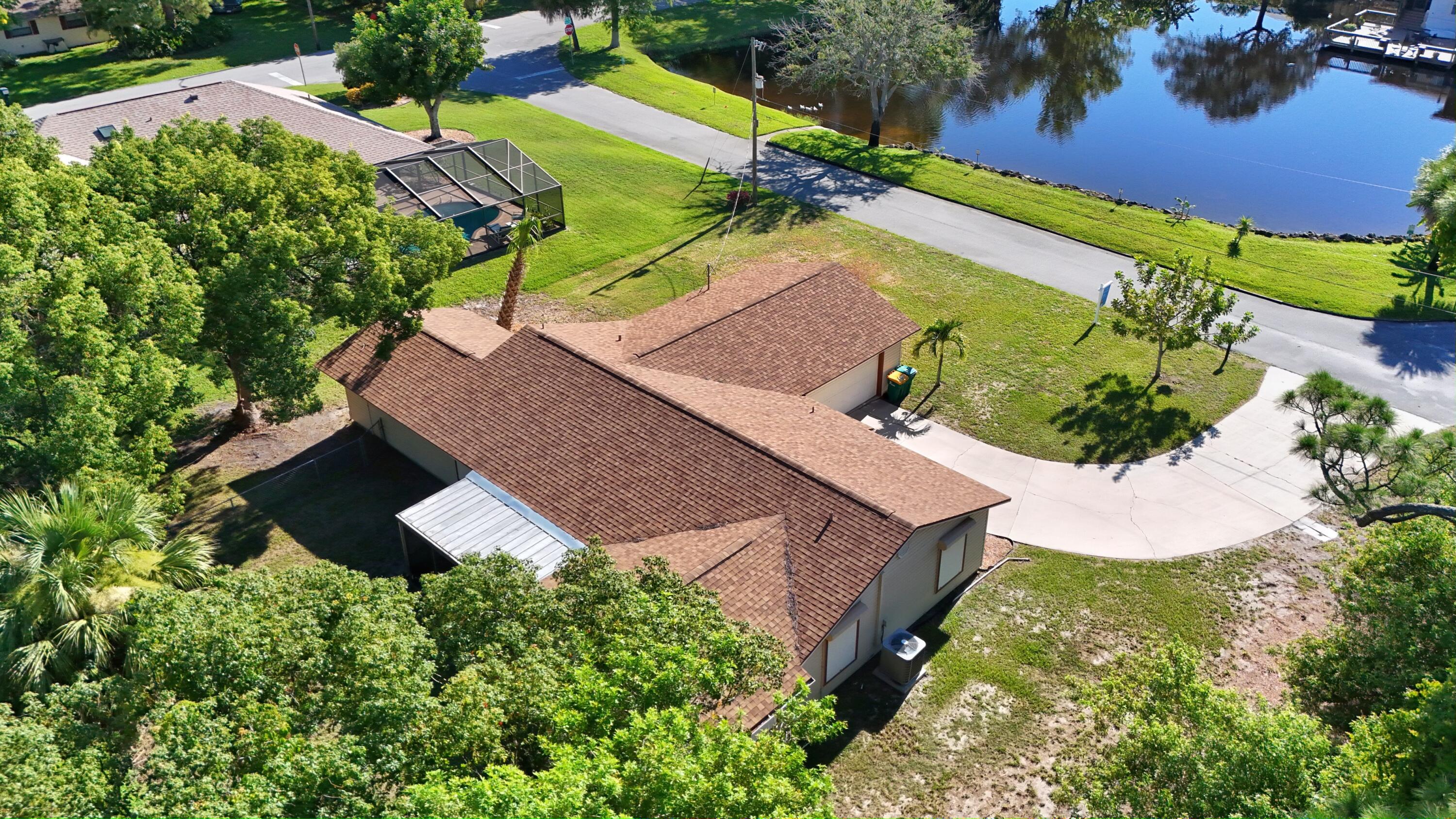 1045 Garden Road Merritt Island, FL 32952 - Photo 36 of 37 an aerial view of a house
