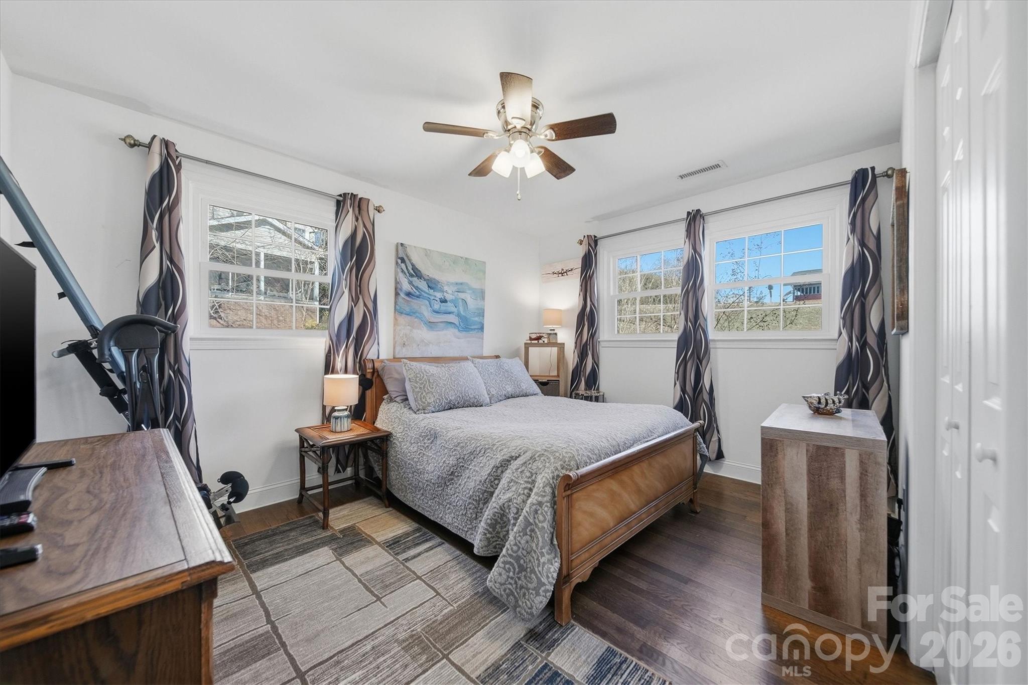 6719 Lakeview Terrace Hickory, NC 28601 - Photo 23 of 41 a bedroom with a bed and a window