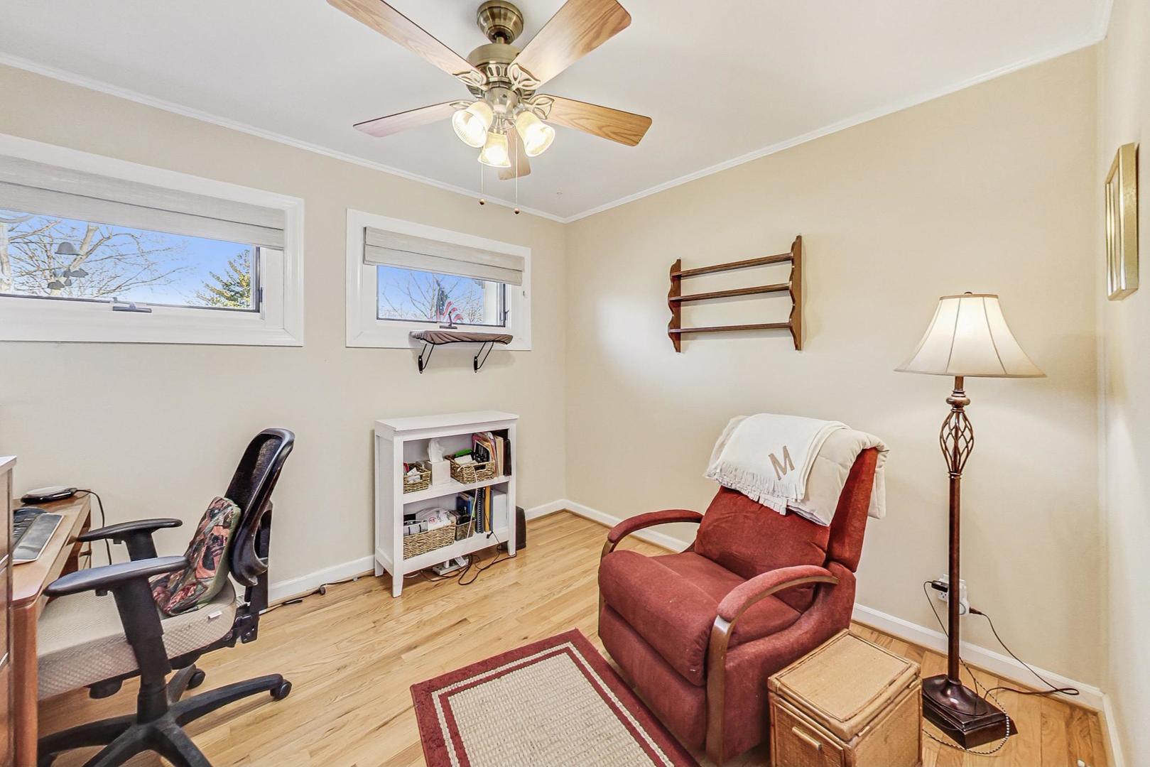 1016 Midway Road Northbrook, IL 60062 - Photo 13 of 27 a living room with furniture and a wooden floor