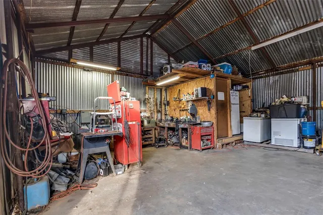 a view of storage and utility room