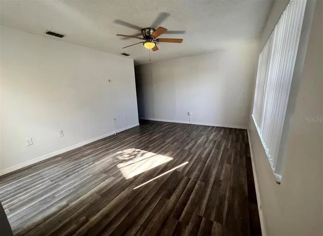 a view of wooden floor