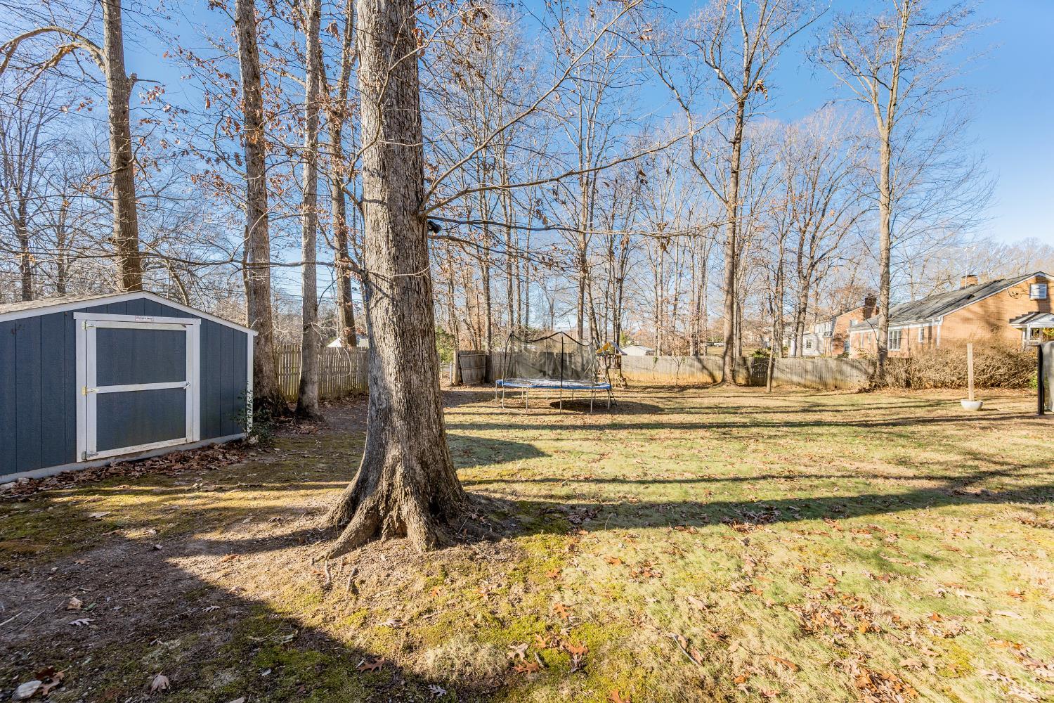 5152 Wedgewood Road Lynchburg, VA 24503 - Photo 55 of 70 a view of a yard with wooden fence