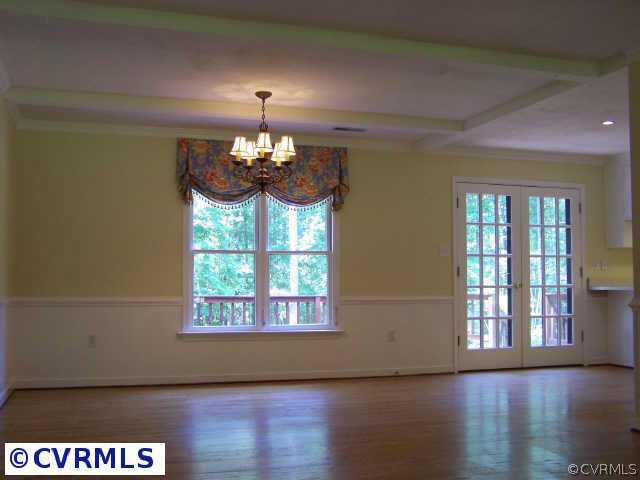 600 Fords Road Manakin Sabot, VA 23103 - Photo 3 of 10 a view of a room with wooden floor and chandelier