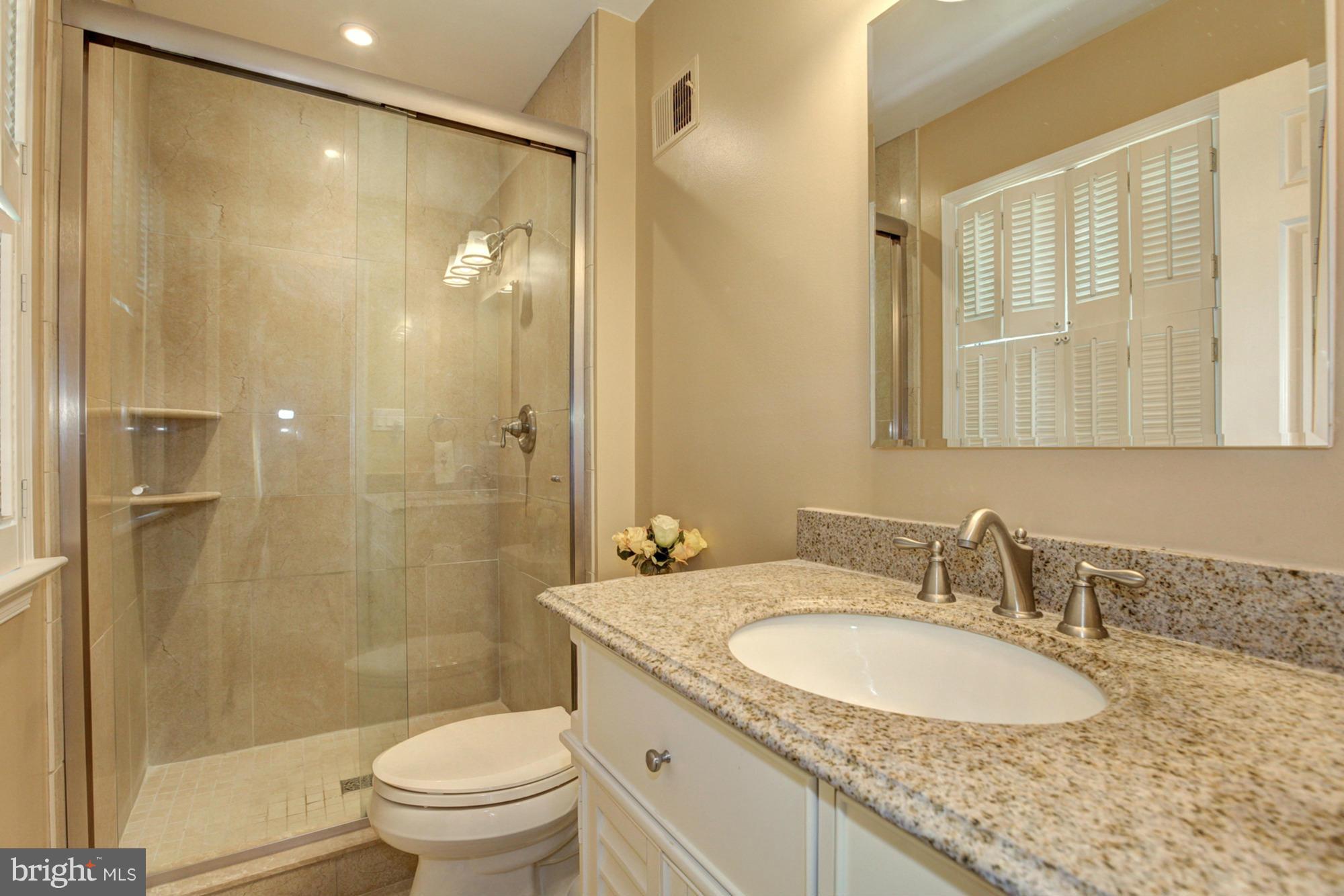 6637 Fairfax Road, Unit 105 Chevy Chase, MD 20815 - Photo 18 of 30 Renovated Master Bath