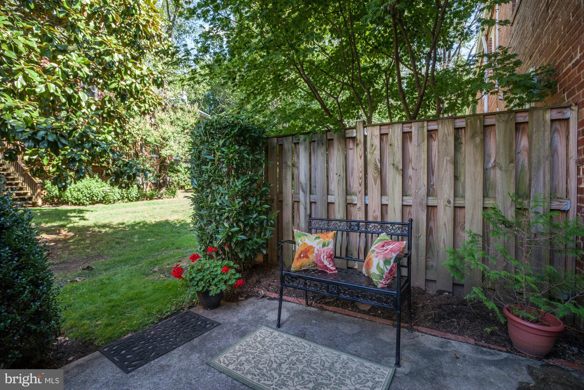 6637 Fairfax Road, Unit 105 Chevy Chase, MD 20815 - Photo 29 of 30 Patio
