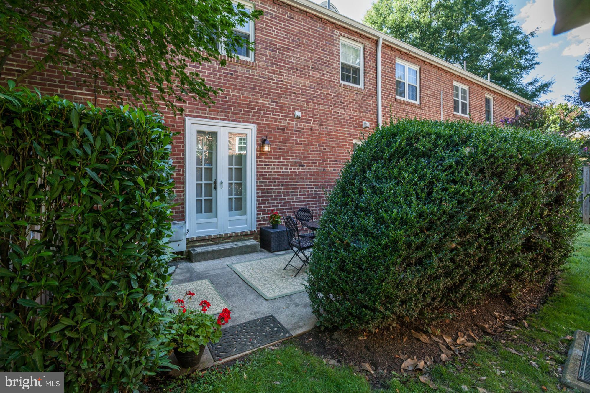 6637 Fairfax Road, Unit 105 Chevy Chase, MD 20815 - Photo 30 of 30 Enjoy your private Patio