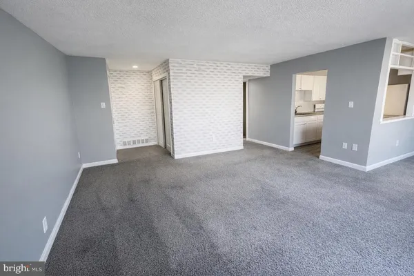 a view of empty room