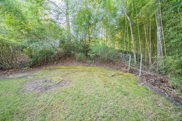 a view of outdoor space and garden