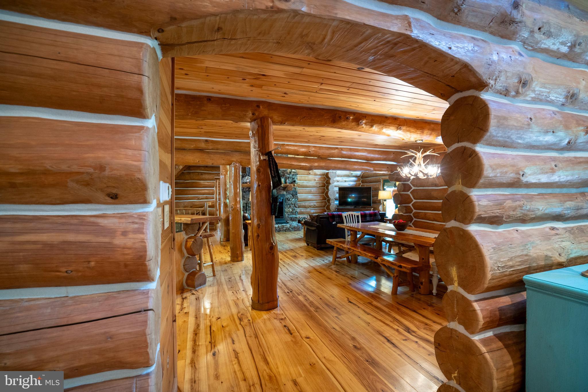 1400 Jacks Mountain Road McVeytown, PA 17051 - Photo 36 of 129 Archway from Foyer to Main Living Area