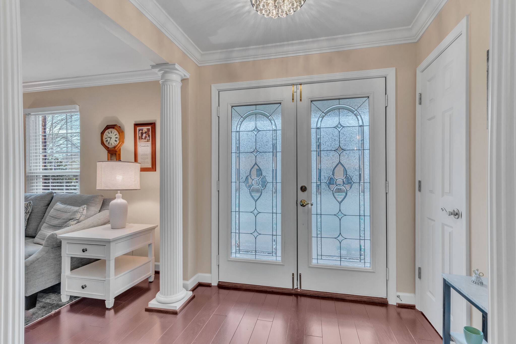 1035 General George Patton Road Nashville, TN 37221 - Photo 4 of 32 a view of an entryway with wooden floor and bedroom view