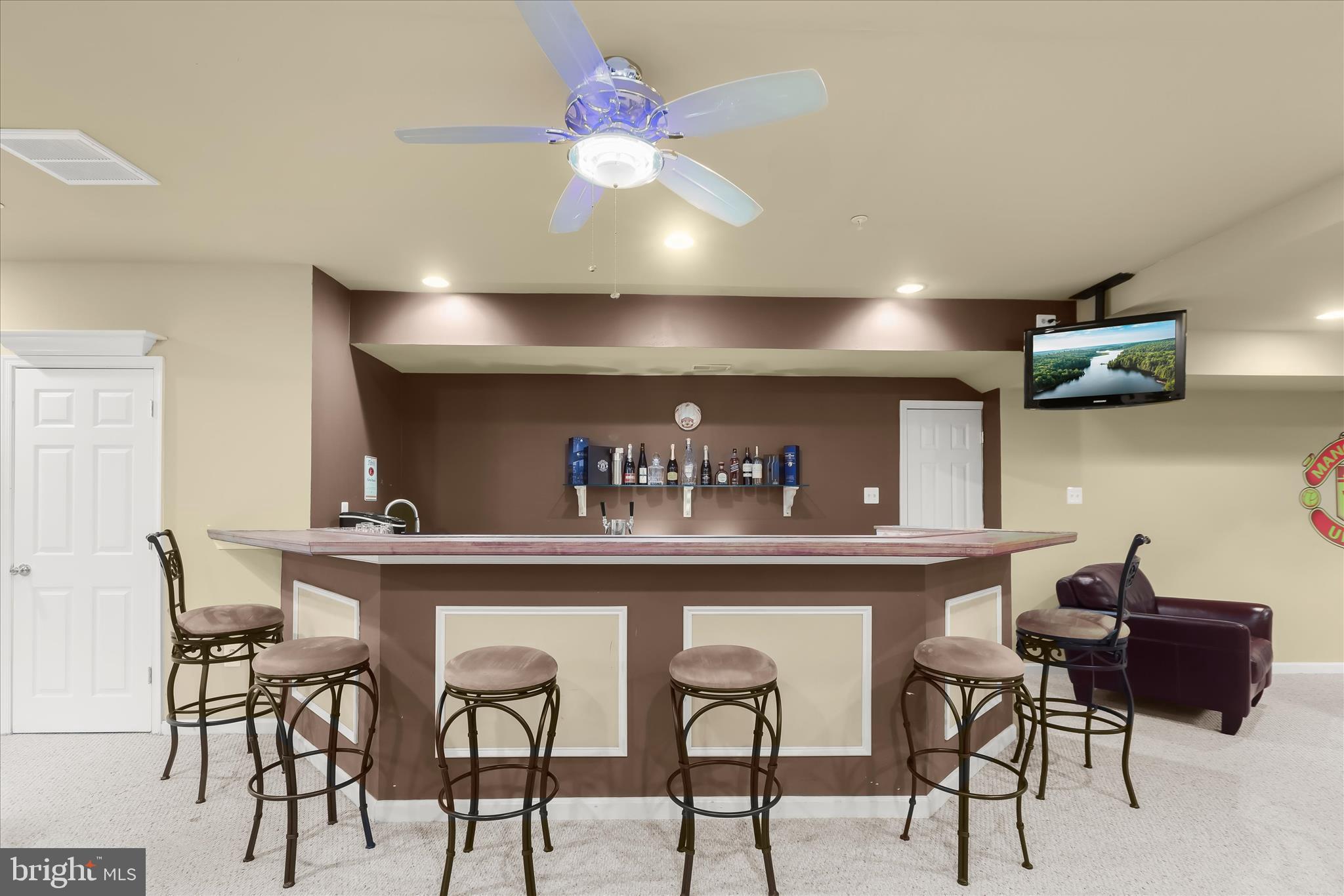 14903 Ridge Farm Court Bowie, MD 20715 - Photo 45 of 60 Fully Finished Lower Level Bar