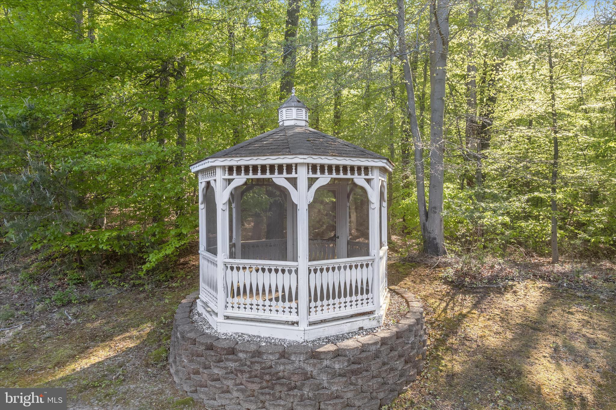 14903 Ridge Farm Court Bowie, MD 20715 - Photo 54 of 60 Backyard Gazebo Backing to Trees
