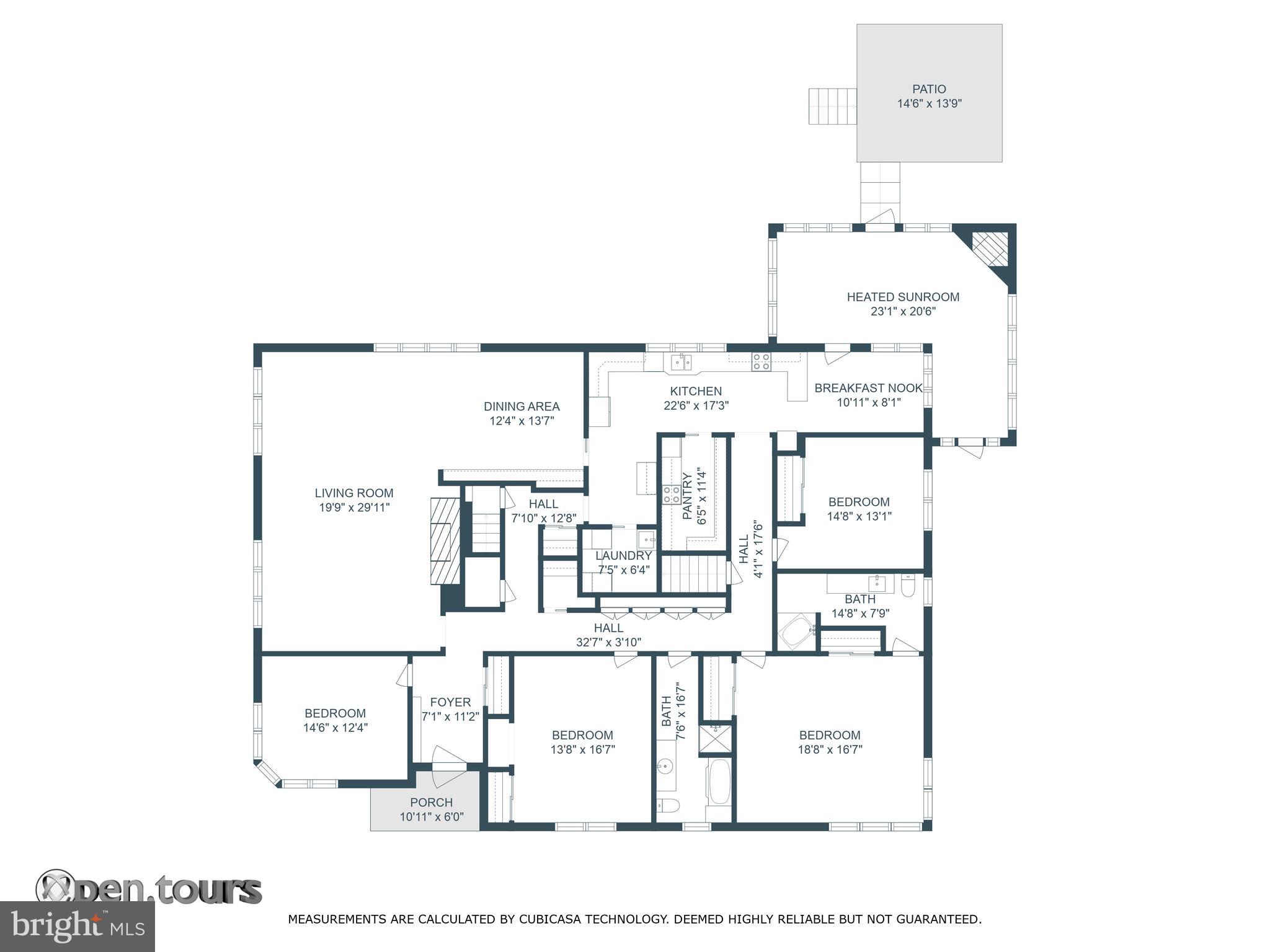 146 George Street Hanover, PA 17331 - Photo 72 of 83 Main Level Floorplan