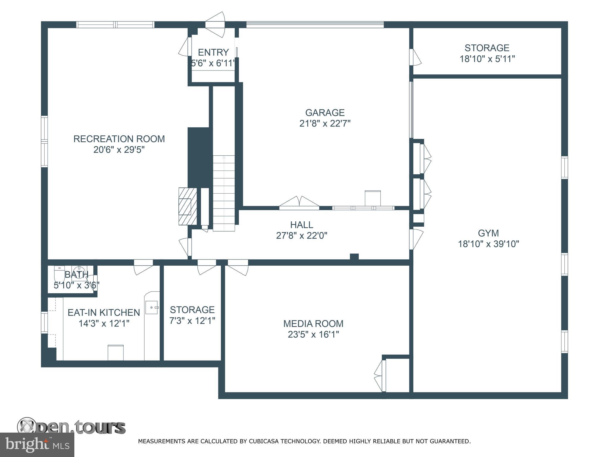 146 George Street Hanover, PA 17331 - Photo 74 of 83 Lower Level with Walk Out Floorplan