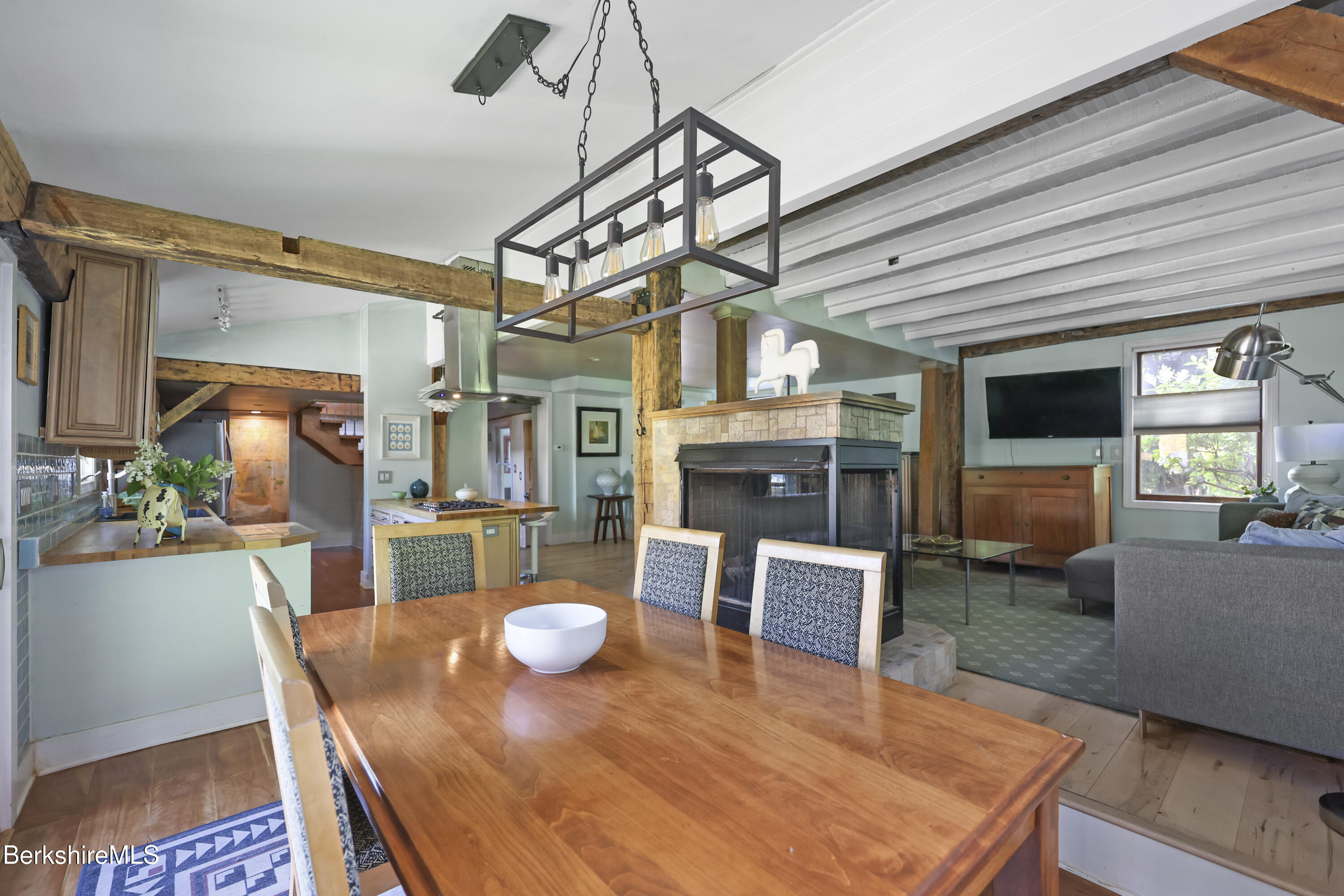 9 Castle Hill Road Stockbridge, MA 01262 - Photo 12 of 47 a view of a dining room with furniture