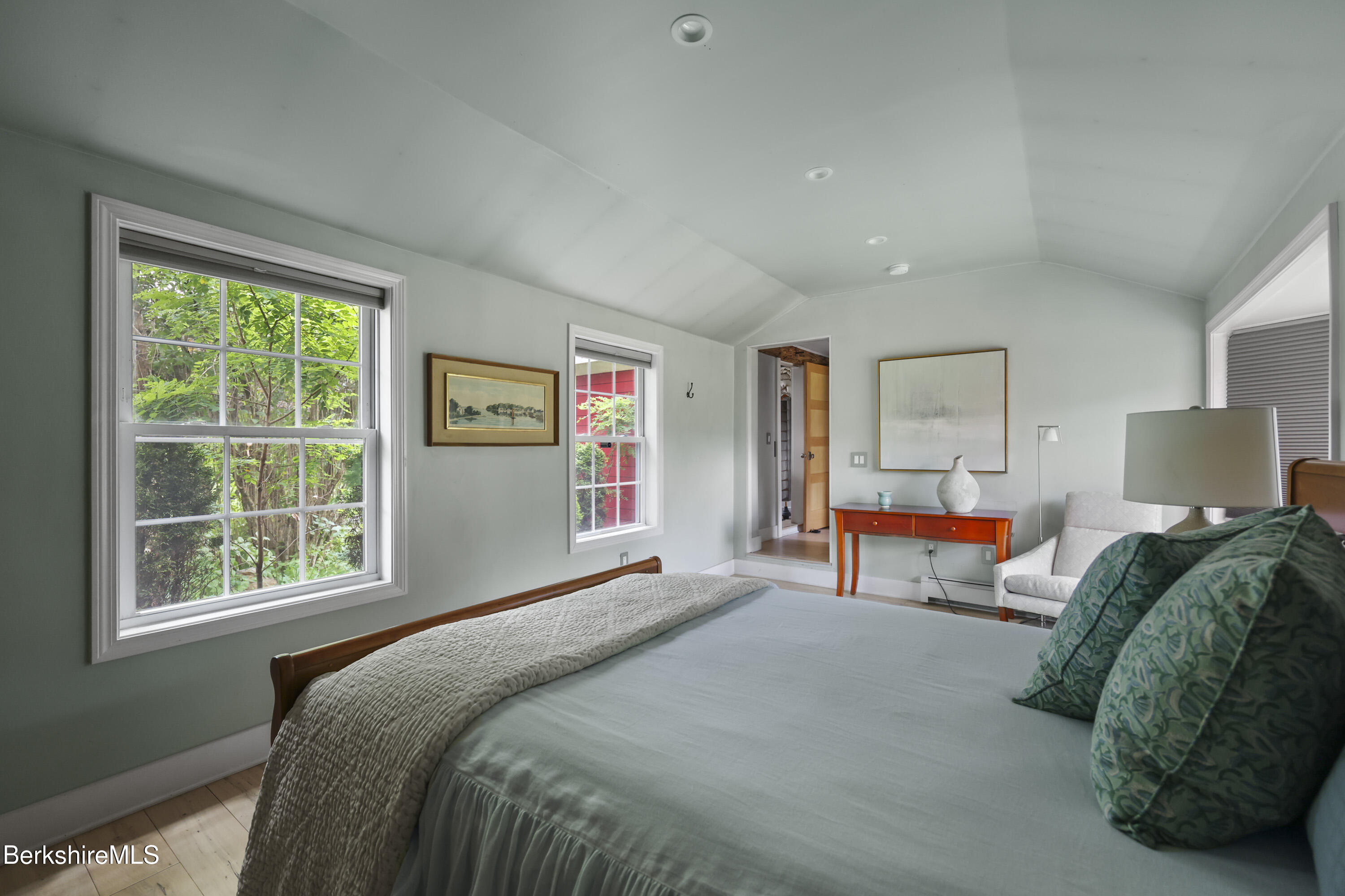 9 Castle Hill Road Stockbridge, MA 01262 - Photo 22 of 47 a bedroom with a bed and window