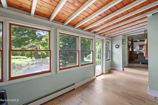 a view of a room with window