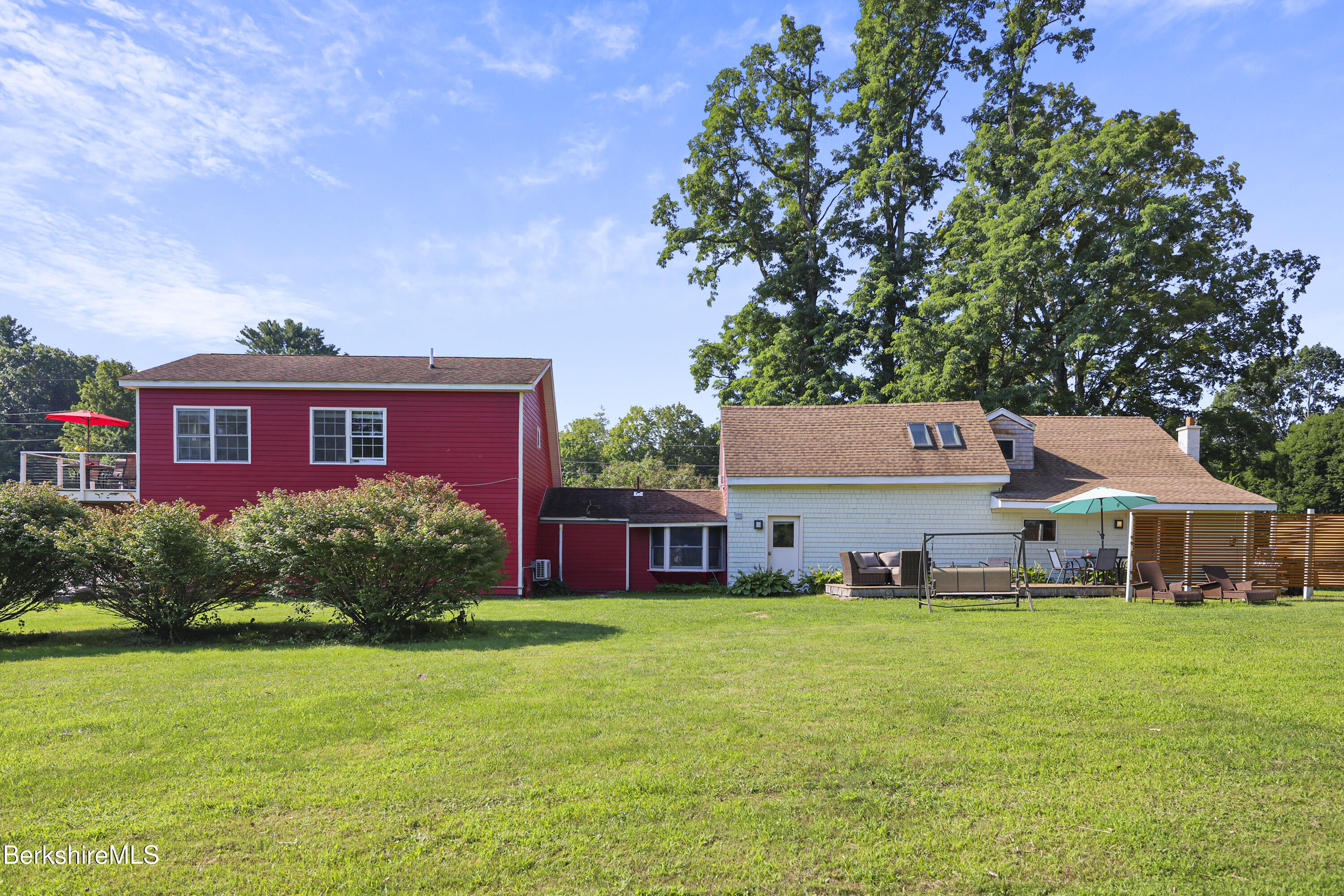 9 Castle Hill Road Stockbridge, MA 01262 - Photo 44 of 47 a front view of house with yard and green space