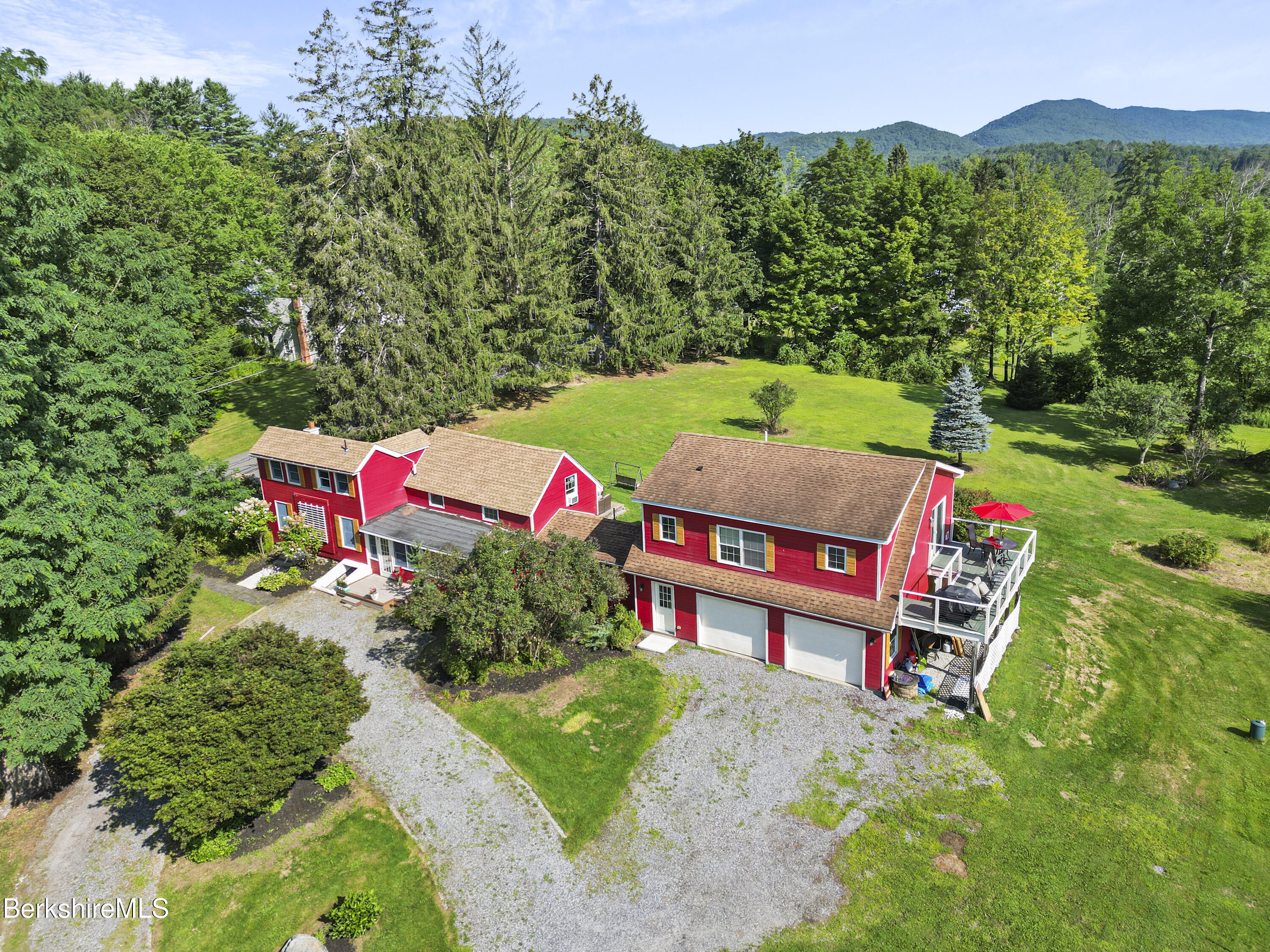 9 Castle Hill Road Stockbridge, MA 01262 - Photo 46 of 47 an aerial view of a sign board