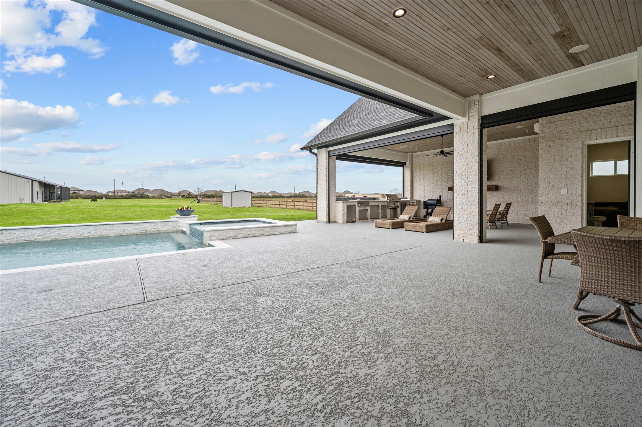 14923 Old Irish Farm Road Baytown, TX 77523 - Photo 38 of 50 Large covered patio
