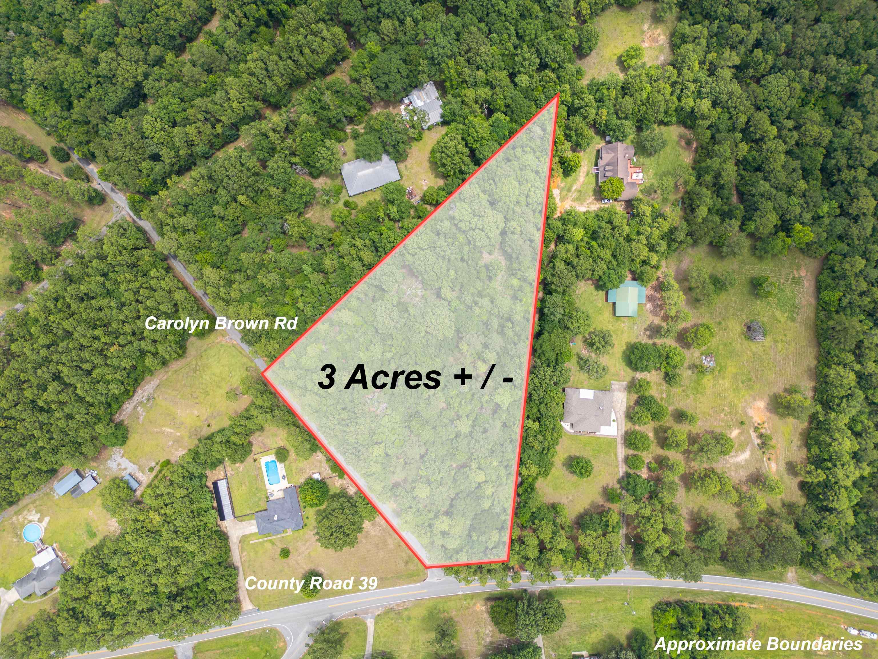 39 County Road 39 Stapleton, AL 36578 - Photo 2 of 16 Aerial View