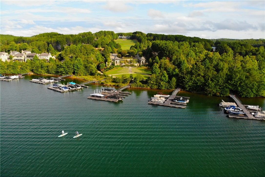 116 Stillwater Court Sunset, SC 29685 - Photo 18 of 21 Boat slips and Great Lawn