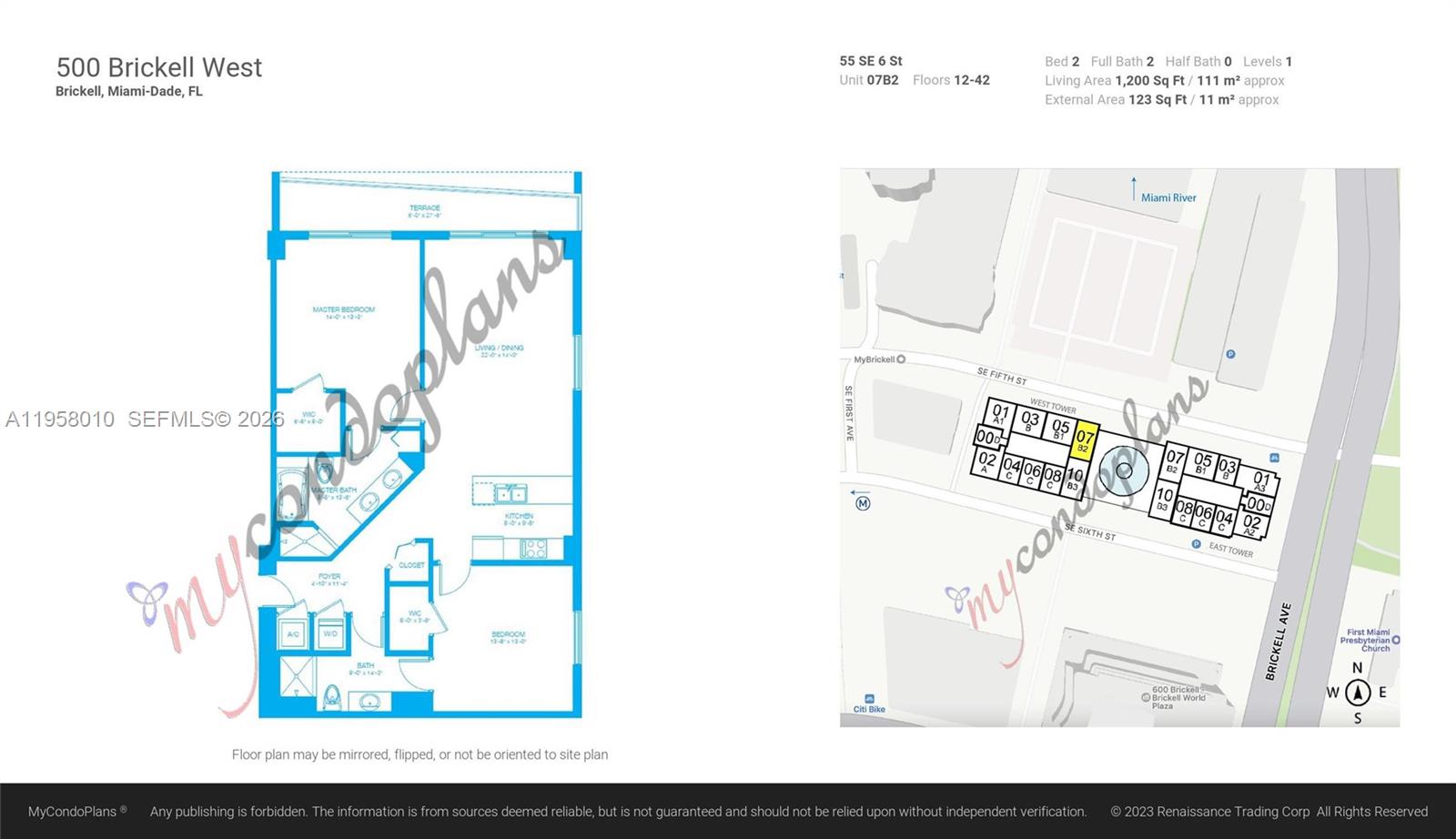 55 Southeast 6th Street, Unit 1807 Miami, FL 33131 - Photo 18 of 23